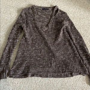 V neck sweater